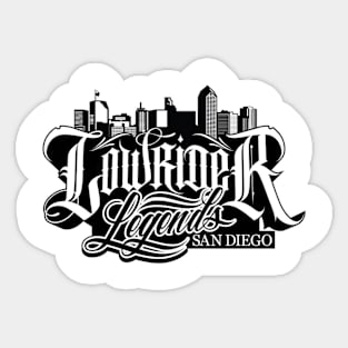 Lowrider back Sticker